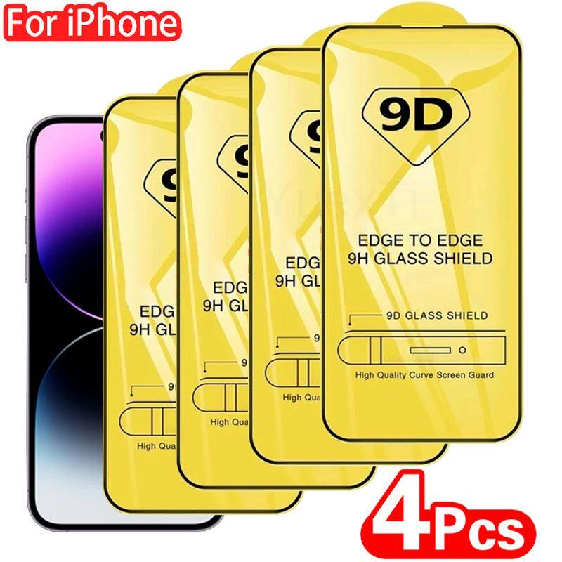 9D Tempered Glass / Screen Protector For iPhone