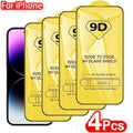9D Tempered Glass / Screen Protector For iPhone