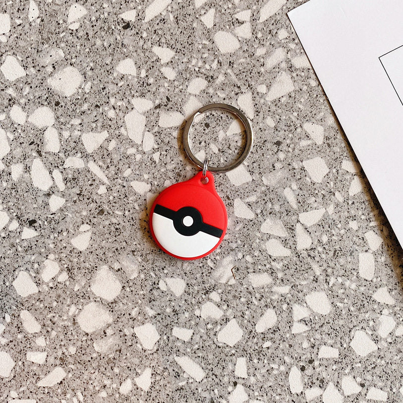 Suitable for AirTag case, Apple airtags case, keychain, anti-lost, hanging ring, cartoon case