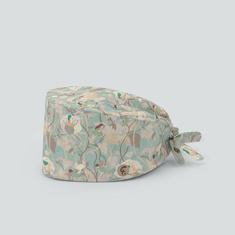 Original Cotton Scrub Cap – Breathable, Soft & Adjustable Surgical Work Hat