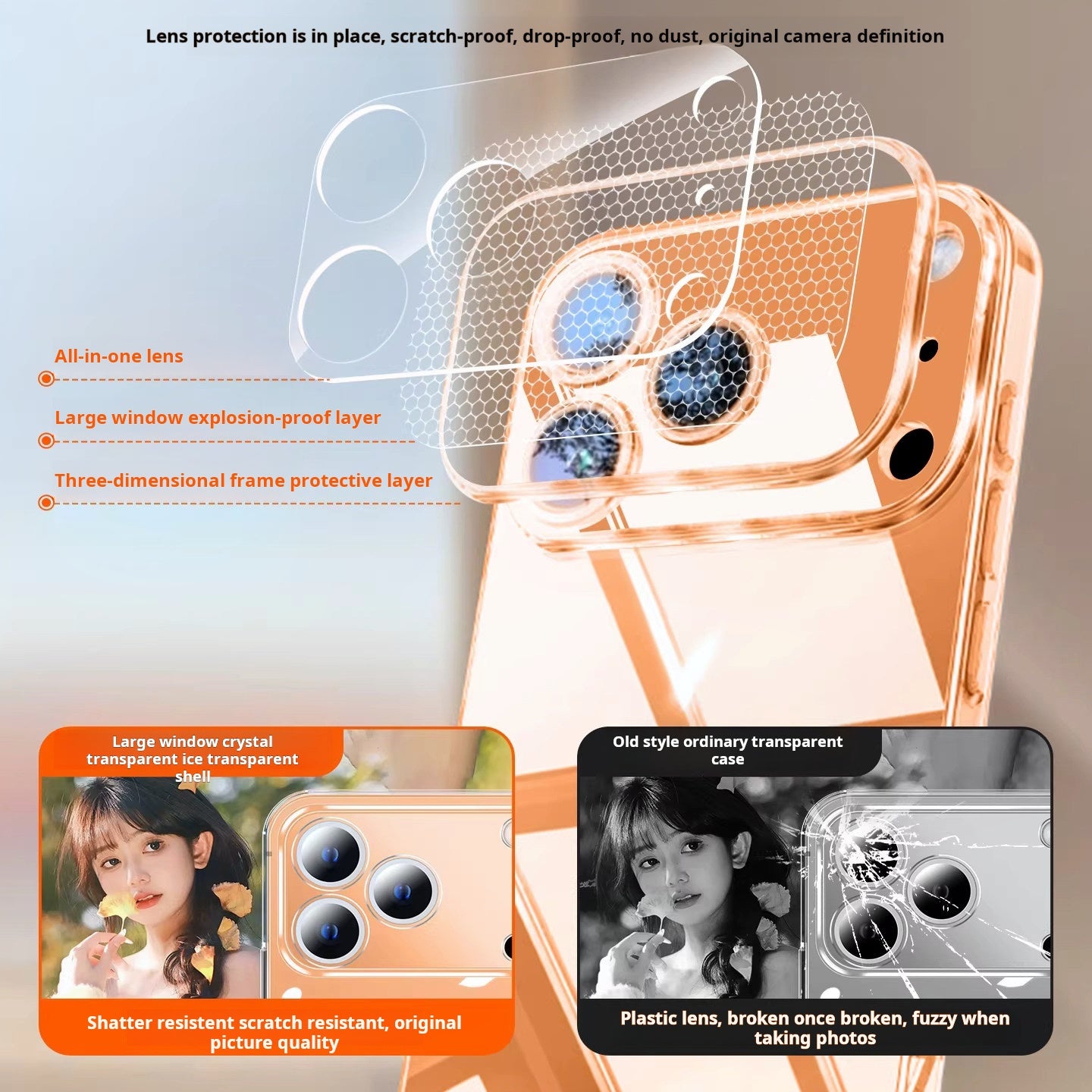 Ultra-Thin Clear Case for iPhone 17 / 16 / 15